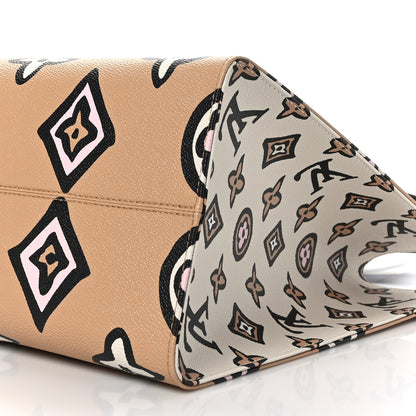 Louis Vuitton Monogram Giant Wild At Heart Onthego GM Arizona 8 of 8