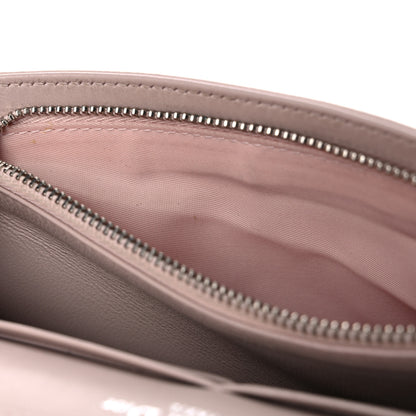 Christian Dior Grained Calfskin Diorama Wallet on Chain Pouch Rose Poudre 16 of 23