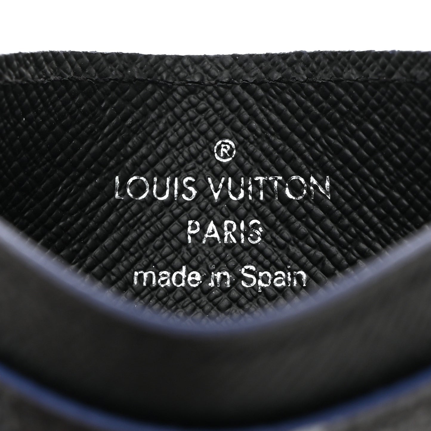 Damier Graphite World Map Porte Cartes Simple