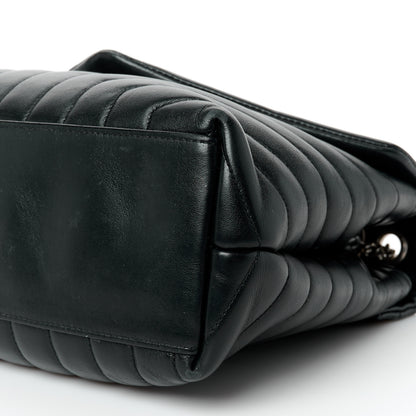 Saint Laurent Calfskin Y Quilted Monogram Medium Loulou Chain Satchel Black 11 of 11