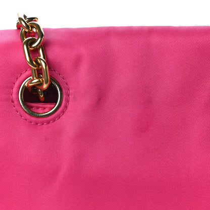 Prada Nylon Tessuto Small Chain Shoulder Bag Fuxia 9 of 12