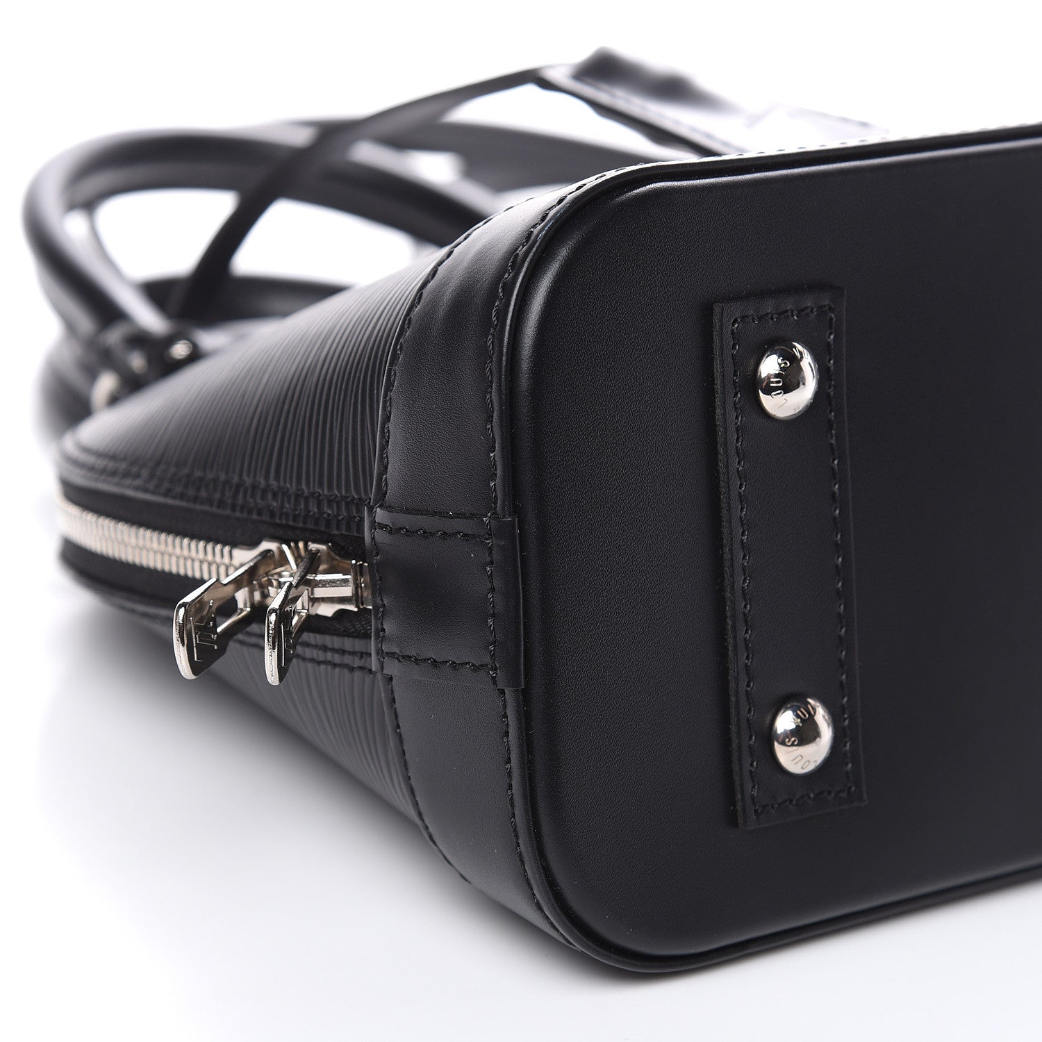 Louis Vuitton Epi Alma BB Black 7 of 9