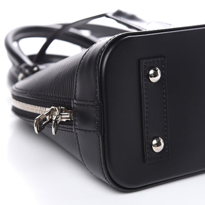 Louis Vuitton Epi Alma BB Black 7 of 9