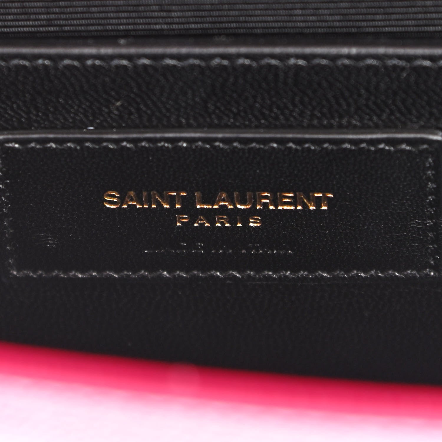 Saint Laurent Grain De Poudre Classic Monogram Cassandre Clutch Lipstick Fuchsia 7 of 7