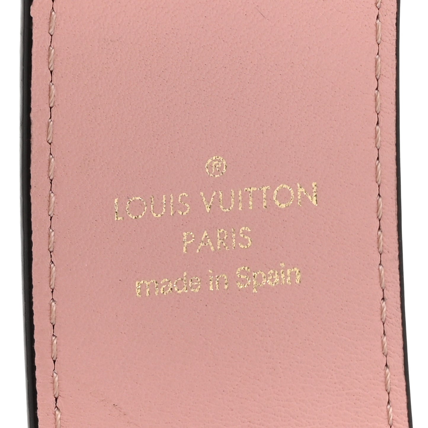Monogram Bandouliere Shoulder Strap Rose Poudre