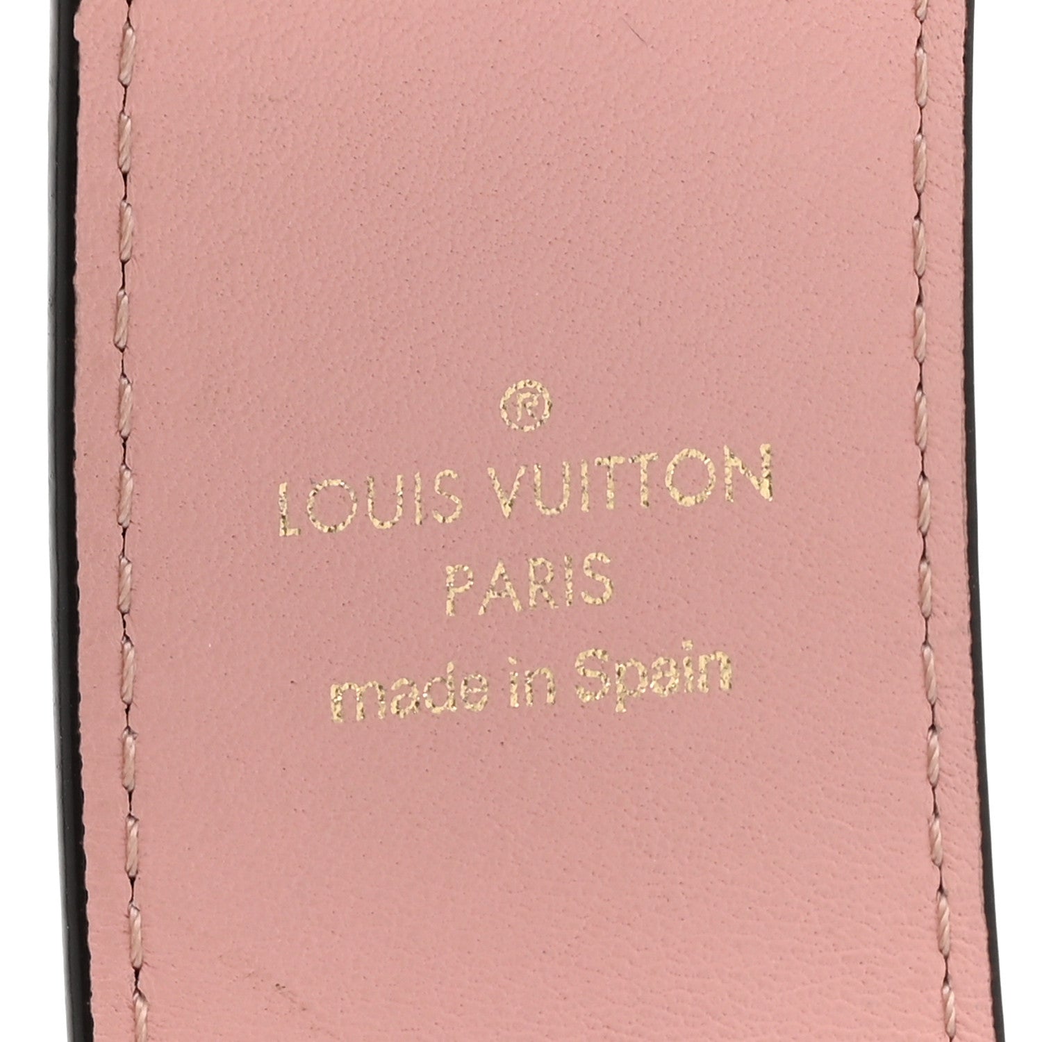 Louis Vuitton Monogram Bandouliere Shoulder Strap Rose Poudre 4 of 8