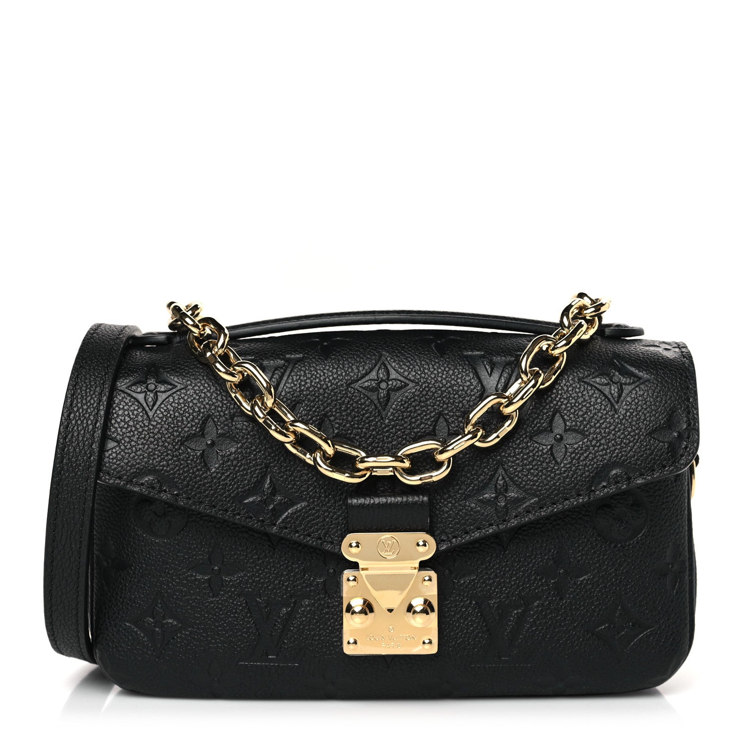 Louis Vuitton Empreinte Pochette Metis East West Black 1 of 9
