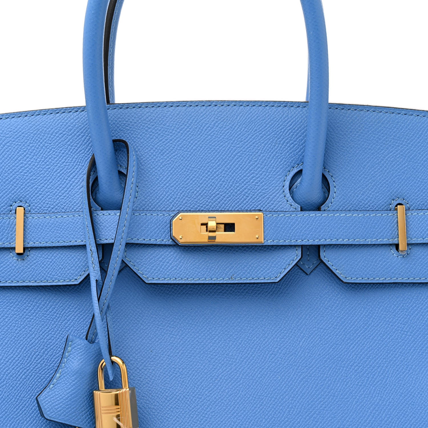 Hermes Epsom Birkin 35 Blue Paradis 8 of 16