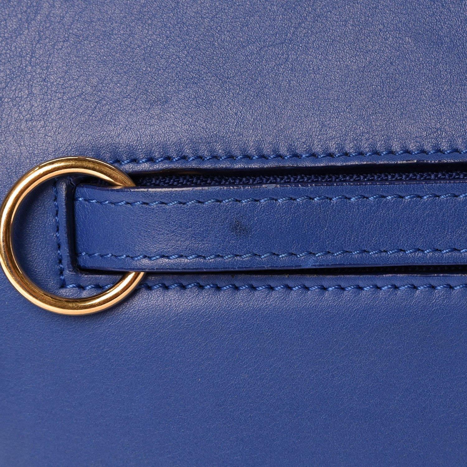 Celine Smooth Calfskin Small Ring Bag Indigo 21 of 23