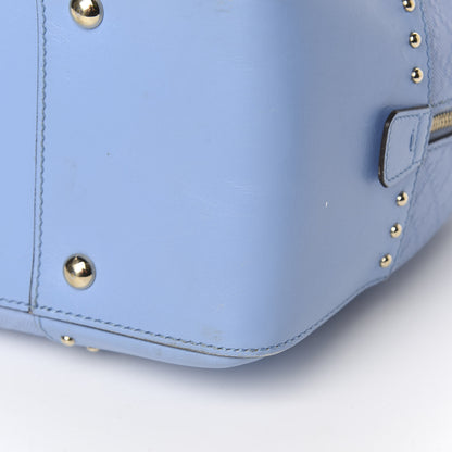 Gucci Bright Diamante Top Handle Bag Mineral Blue 19 of 21