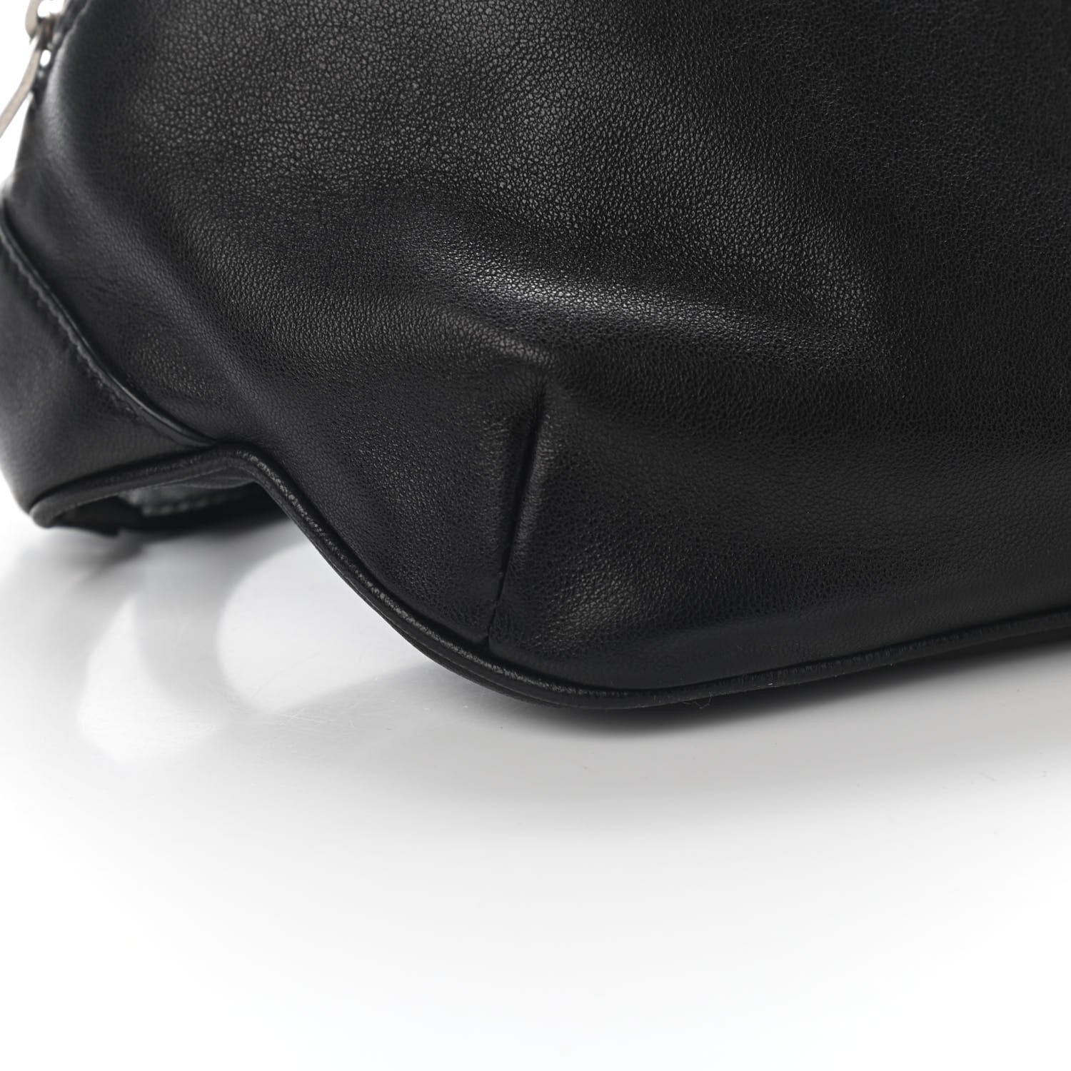 Saint Laurent Calfskin Monogram Belt Bag Black 7 of 8