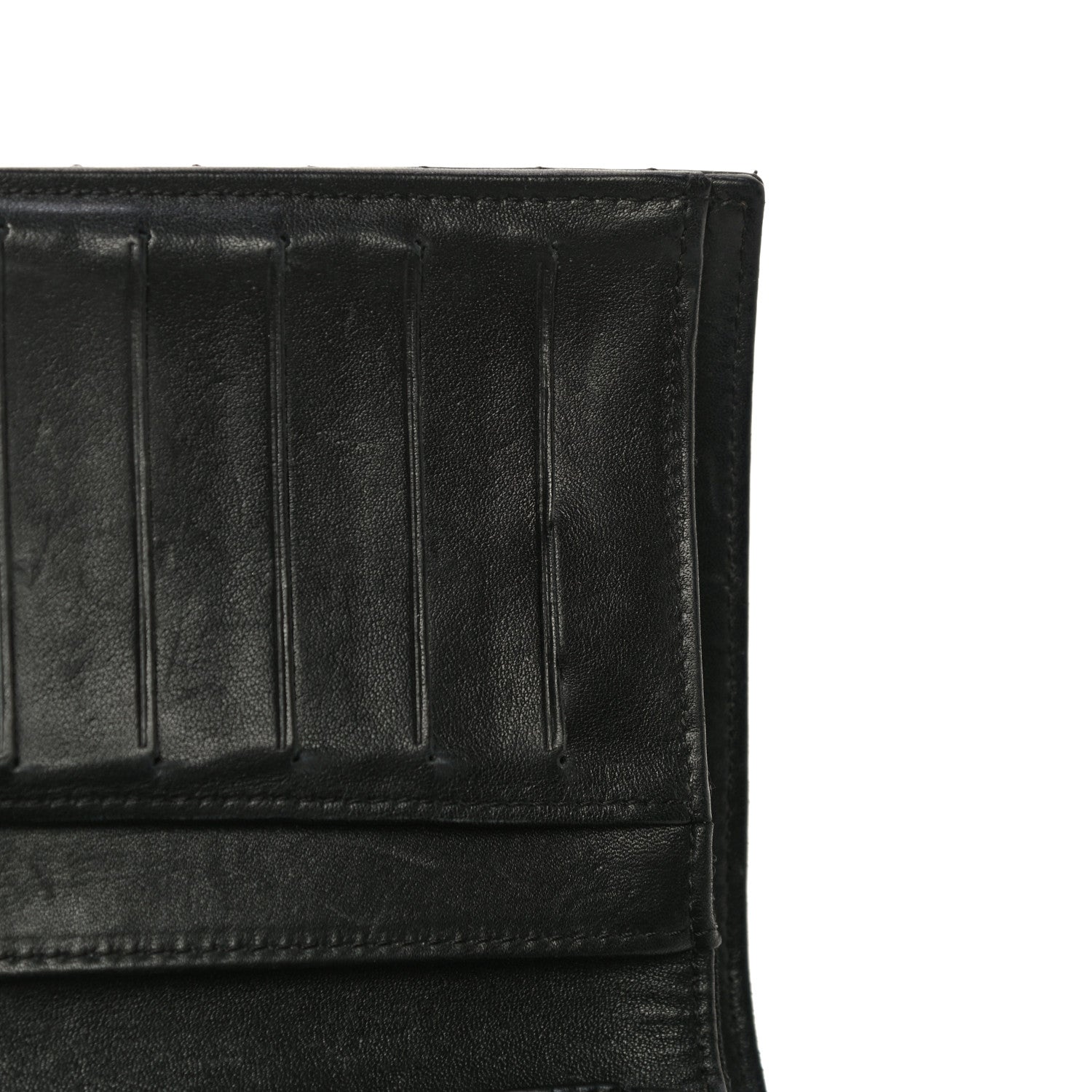 Chanel Lambskin Chevron Quilted Large Flap Clutch Wallet Black 16 of 22