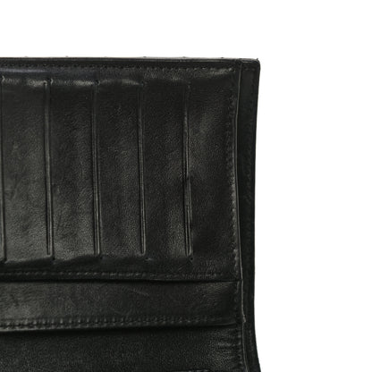 Chanel Lambskin Chevron Quilted Large Flap Clutch Wallet Black 16 of 22
