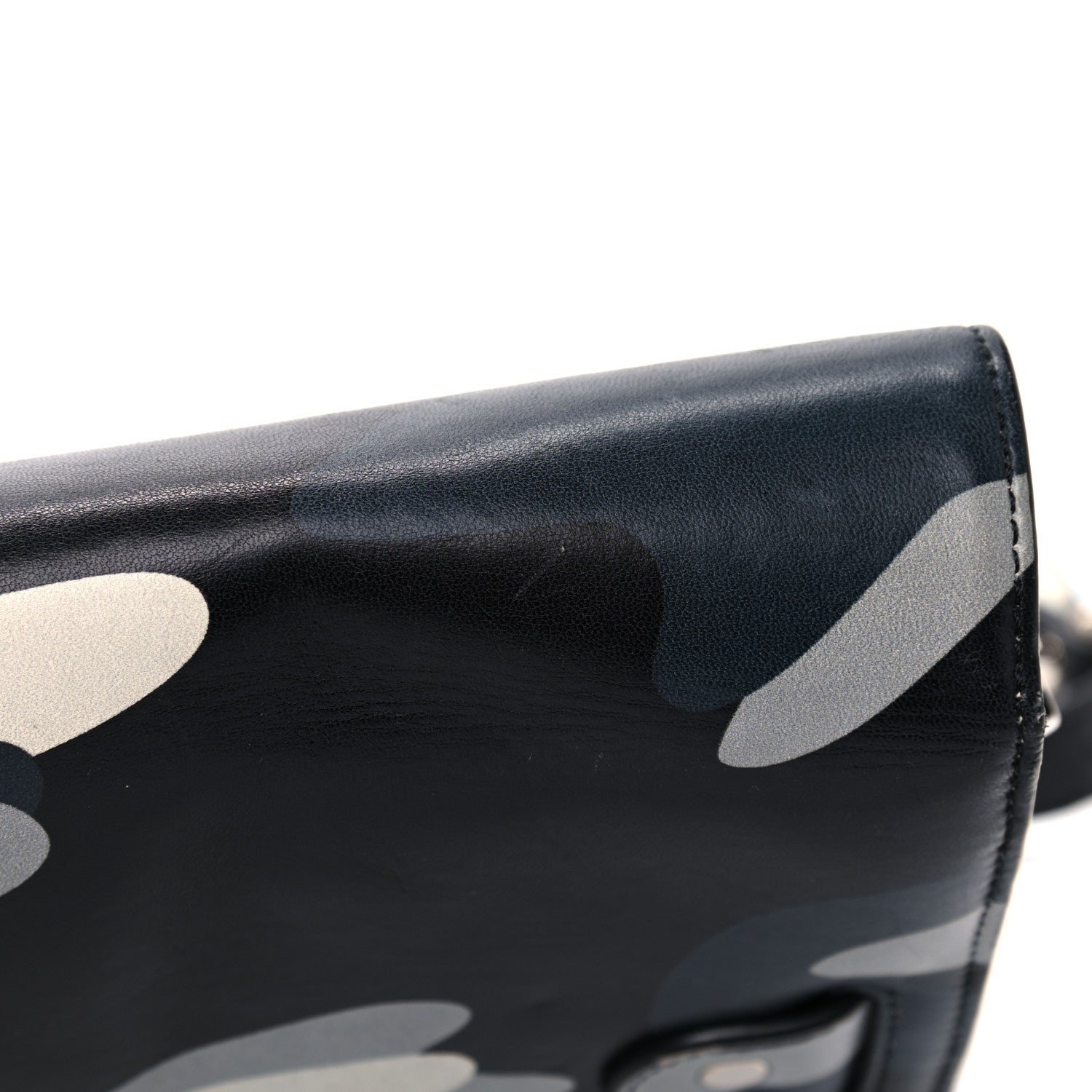 Proenza Schouler Calfskin Camouflage Tiny PS11 Classic Shoulder Bag Black 4 of 14