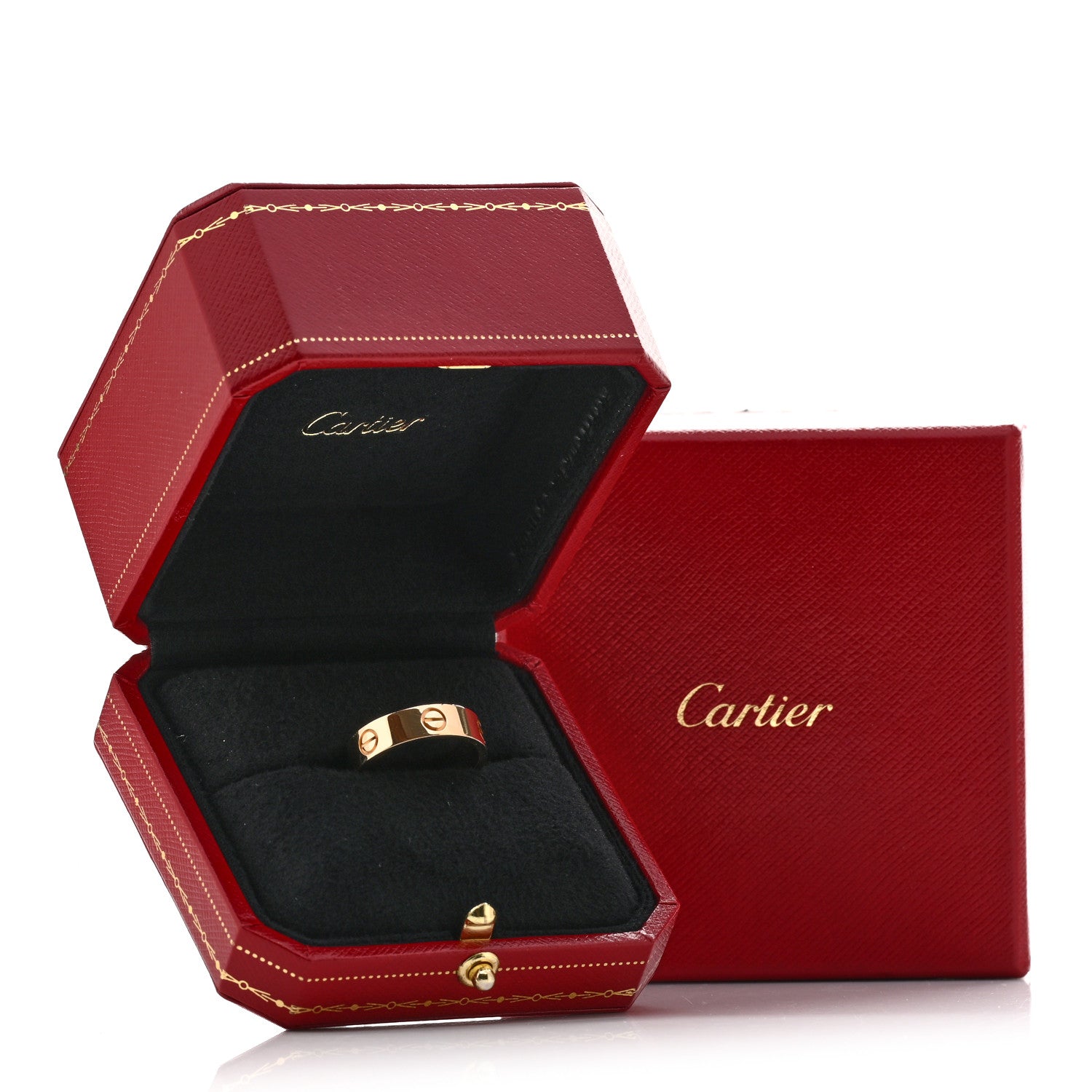 Cartier 18K Yellow Gold 5.5mm LOVE Ring 59 8.75 5 of 5