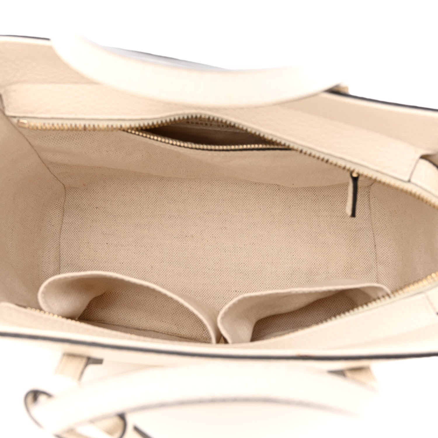 Gucci Dollar Calfskin Mini Swing Top Handle Bag Mystic White 5 of 9