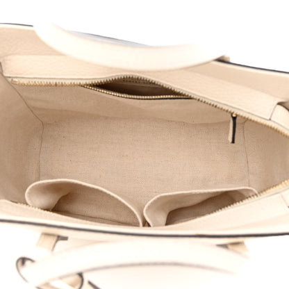 Gucci Dollar Calfskin Mini Swing Top Handle Bag Mystic White 5 of 9
