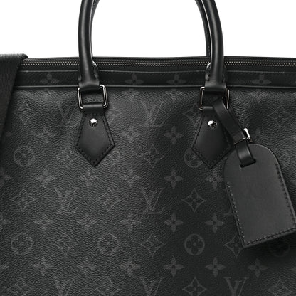 Louis Vuitton Monogram Eclipse Garment Cover 2 Hangers 11 of 11