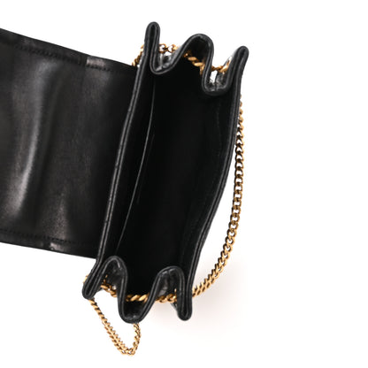 Saint Laurent Lambskin Quilted Monogram Mini Nolita Black 5 of 11