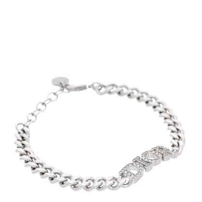Christian Dior Metal Crystal Dio(r)evolution Bracelet Silver 1 of 5