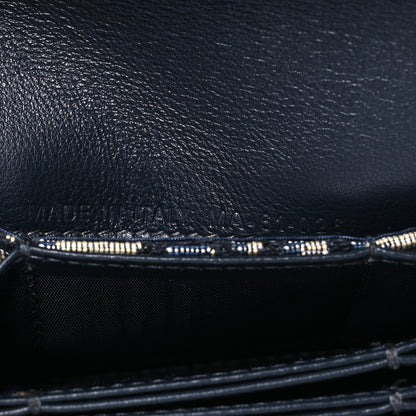 Christian Dior Oblique Saddle 5-Gusset Card Holder Blue 11 of 11