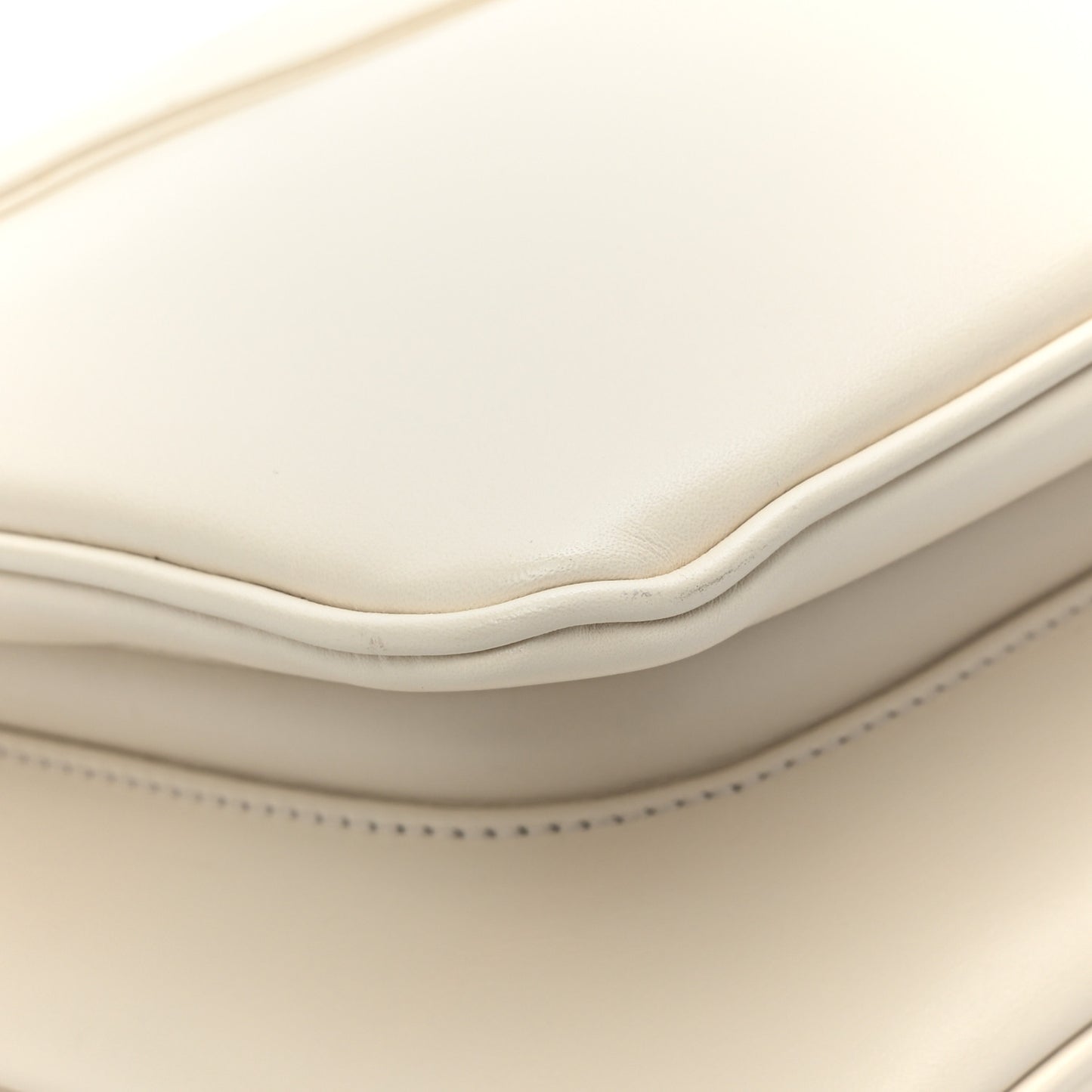Vitello Palmellato Lux Crystal Medium Rajah Shoulder Bag Mystic White Multicolor