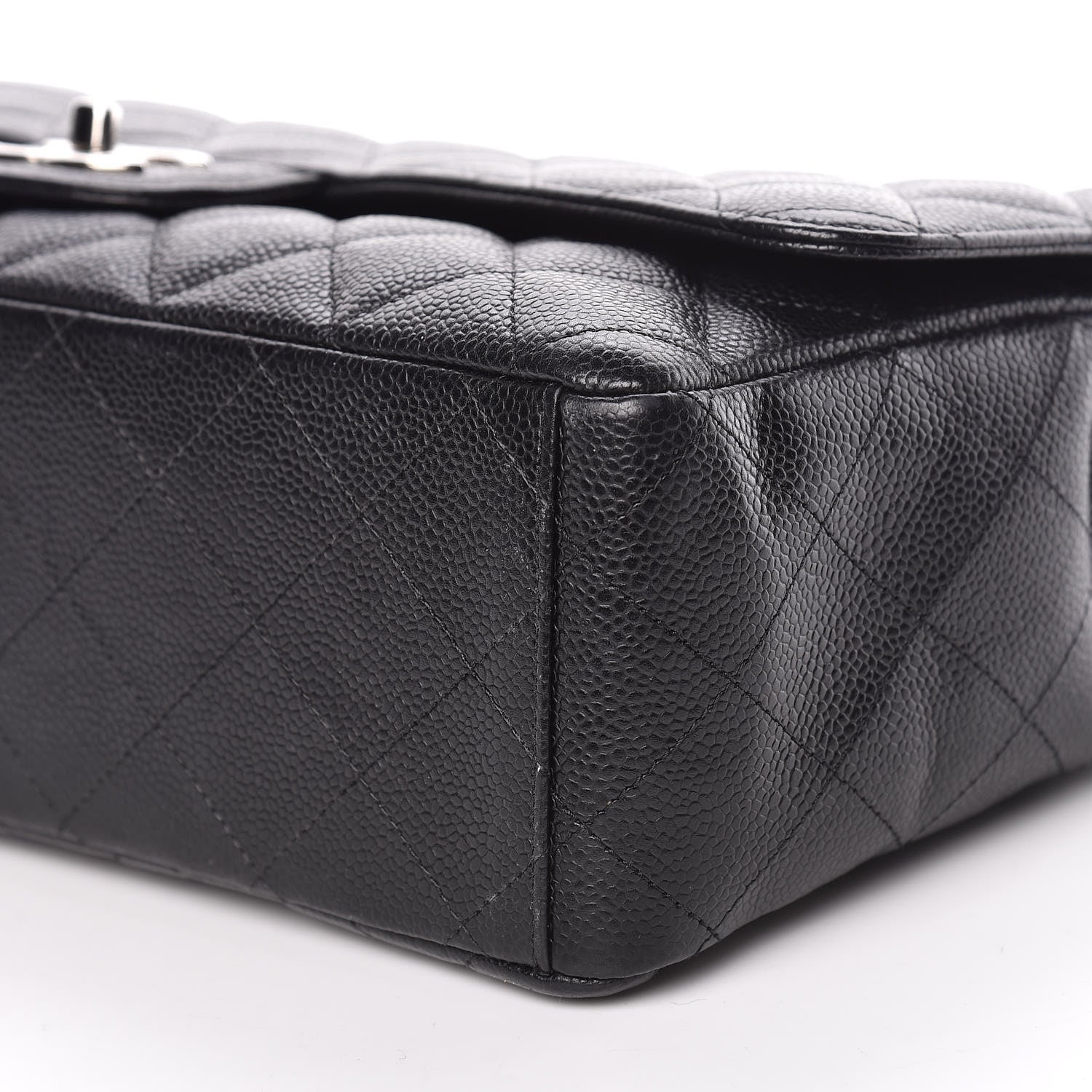 Chanel Caviar Quilted Maxi Double Flap Black 7 of 15