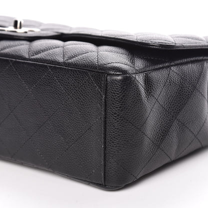 Chanel Caviar Quilted Maxi Double Flap Black 7 of 15