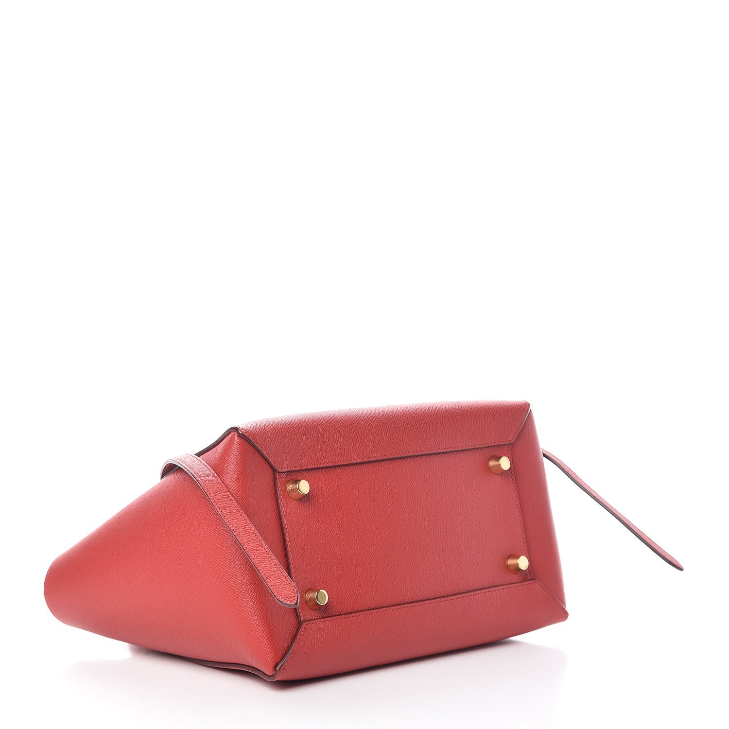 Celine Grained Calfskin Mini Belt Bag Coquelicot 4 of 13