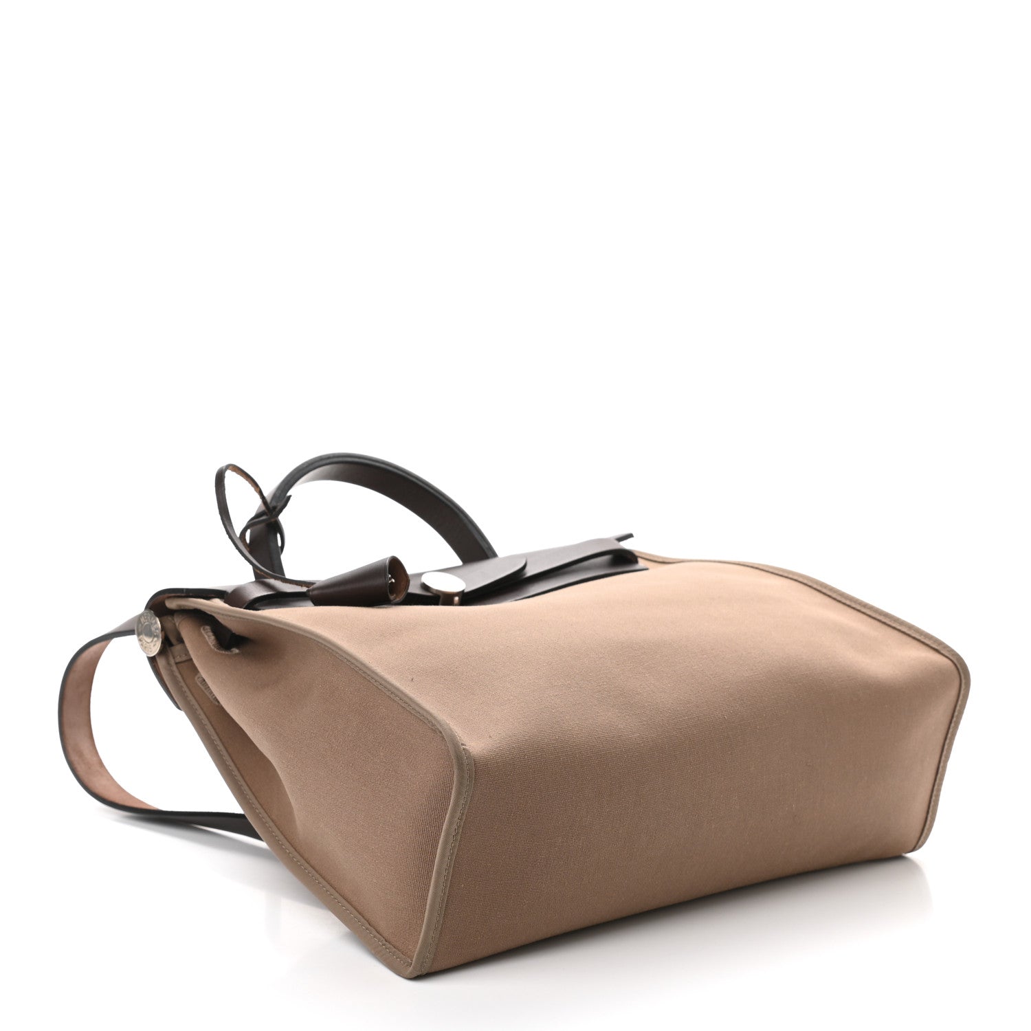 Hermes Vache Hunter Toile Herbag Zip 31 PM Etoupe Ebene 4 of 9