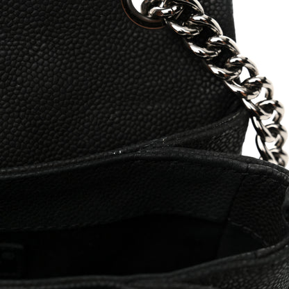 Chanel Caviar Quilted Small Lady Pearly Flap Black 12 of 12
