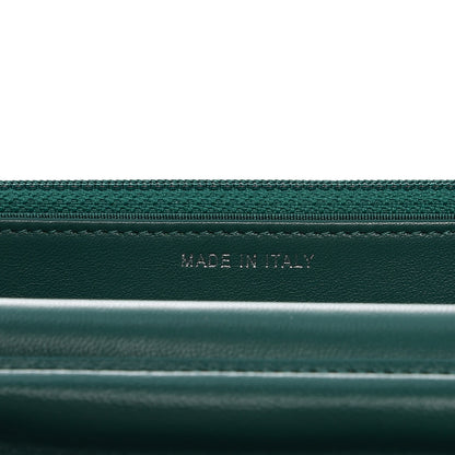 Chanel Lambskin Quilted Boy Wallet On Chain WOC Green 7 of 8
