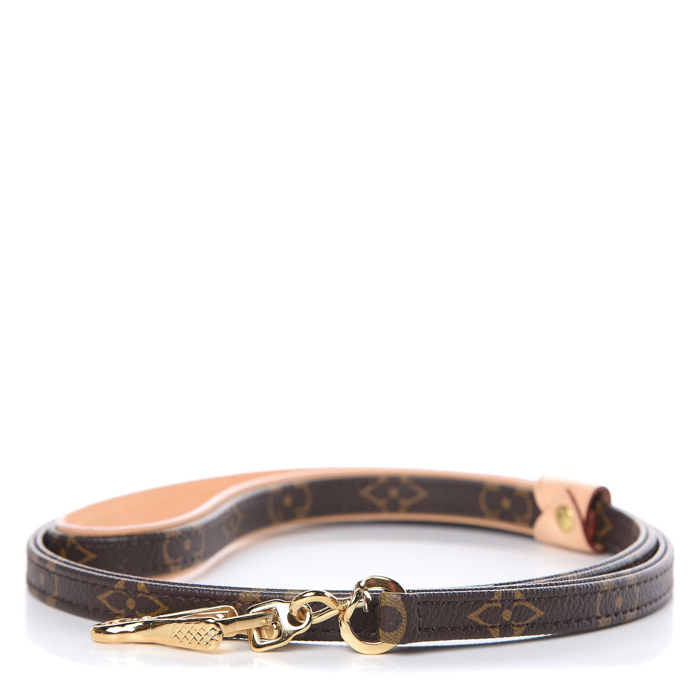 Monogram Baxter Dog Leash MM