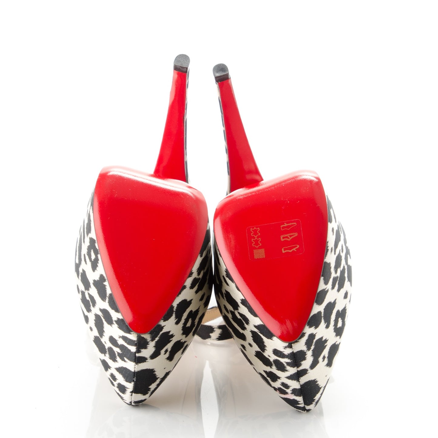 Tissu Leopardino Lady Daf 160 Pumps 39 Black White