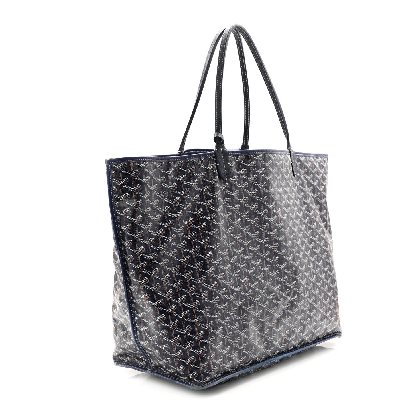 Goyardine Reversible Anjou GM Navy