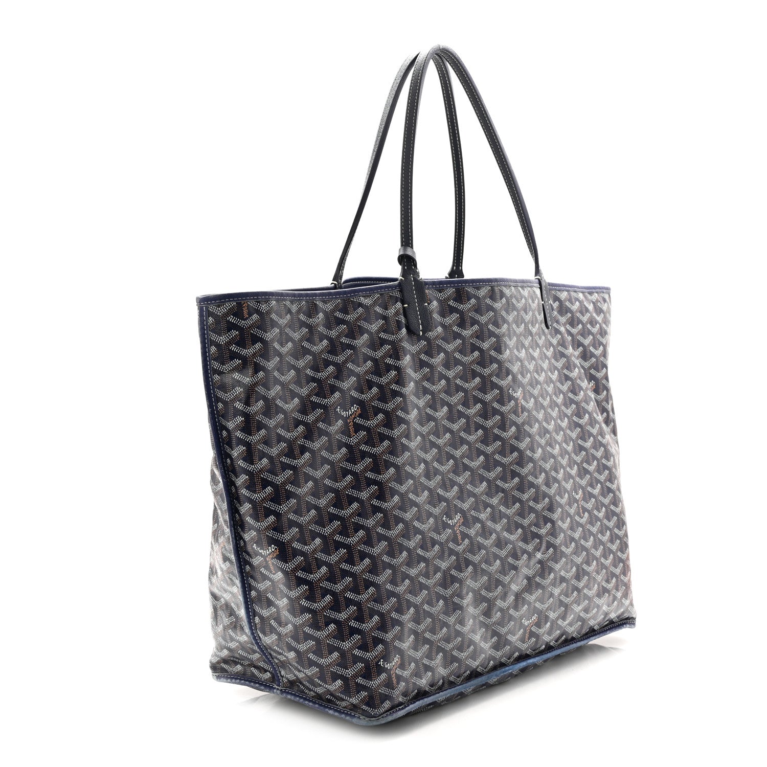 Goyard Goyardine Reversible Anjou GM Navy 4 of 17