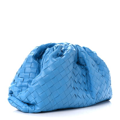 Bottega Veneta Nappa Maxi Intrecciato The Pouch Oversized Clutch Swimming Pool 3 of 11