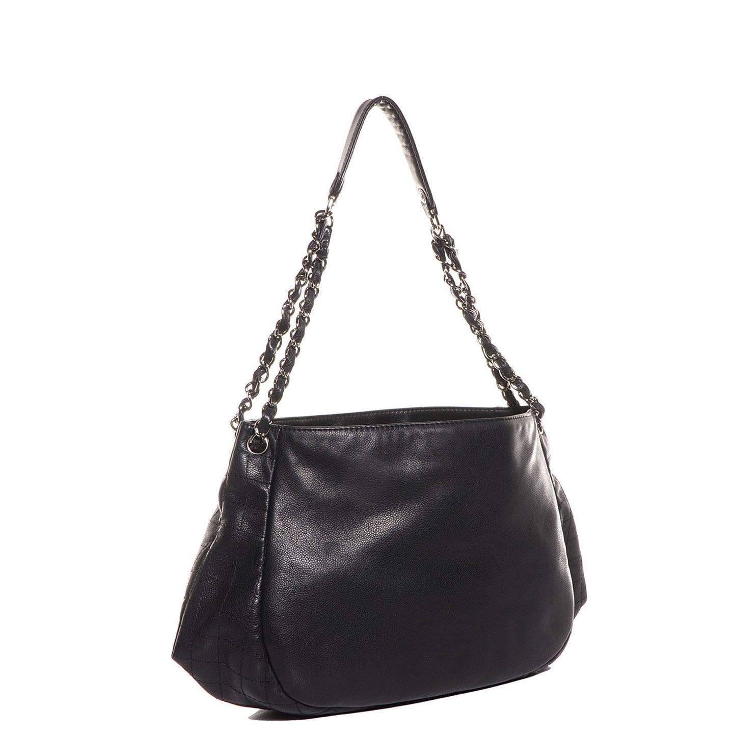 Caviar Timeless CC Shoulder Bag Black