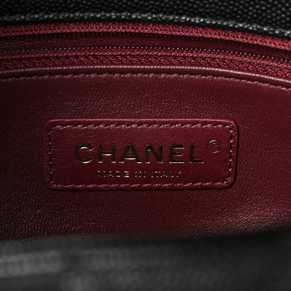 Chanel Caviar Quilted Small Coco Handle Flap Black 6 of 8