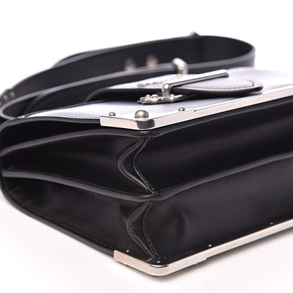 Prada City Calf Saffiano Cahier Bag Black 7 of 11