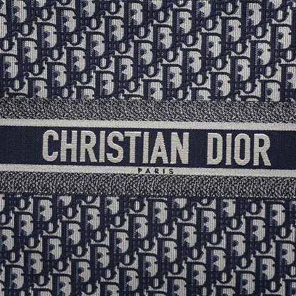 Christian Dior Oblique Book Tote Blue Multicolor 9 of 10