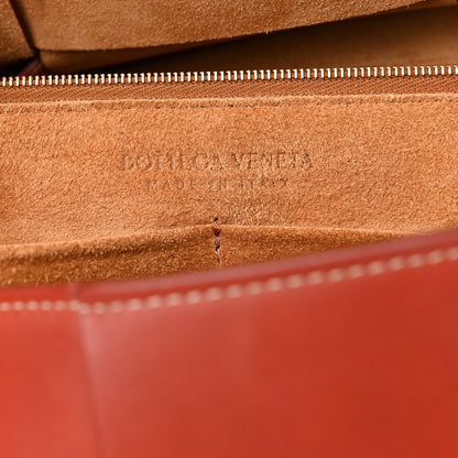 Bottega Veneta French Calfskin Maxi Intrecciato Medium Arco Rust 6 of 9
