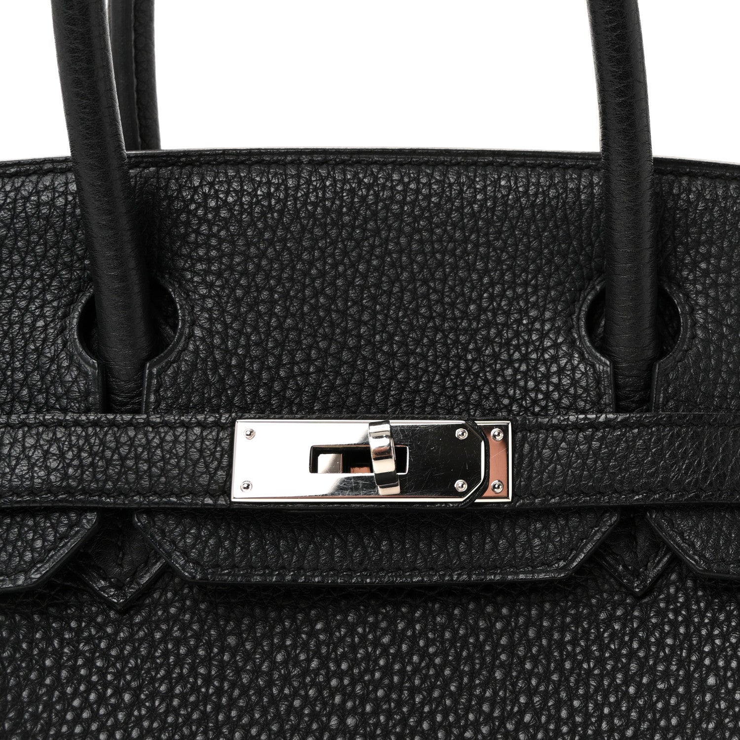Hermes Togo Birkin 30 Black 7 of 9
