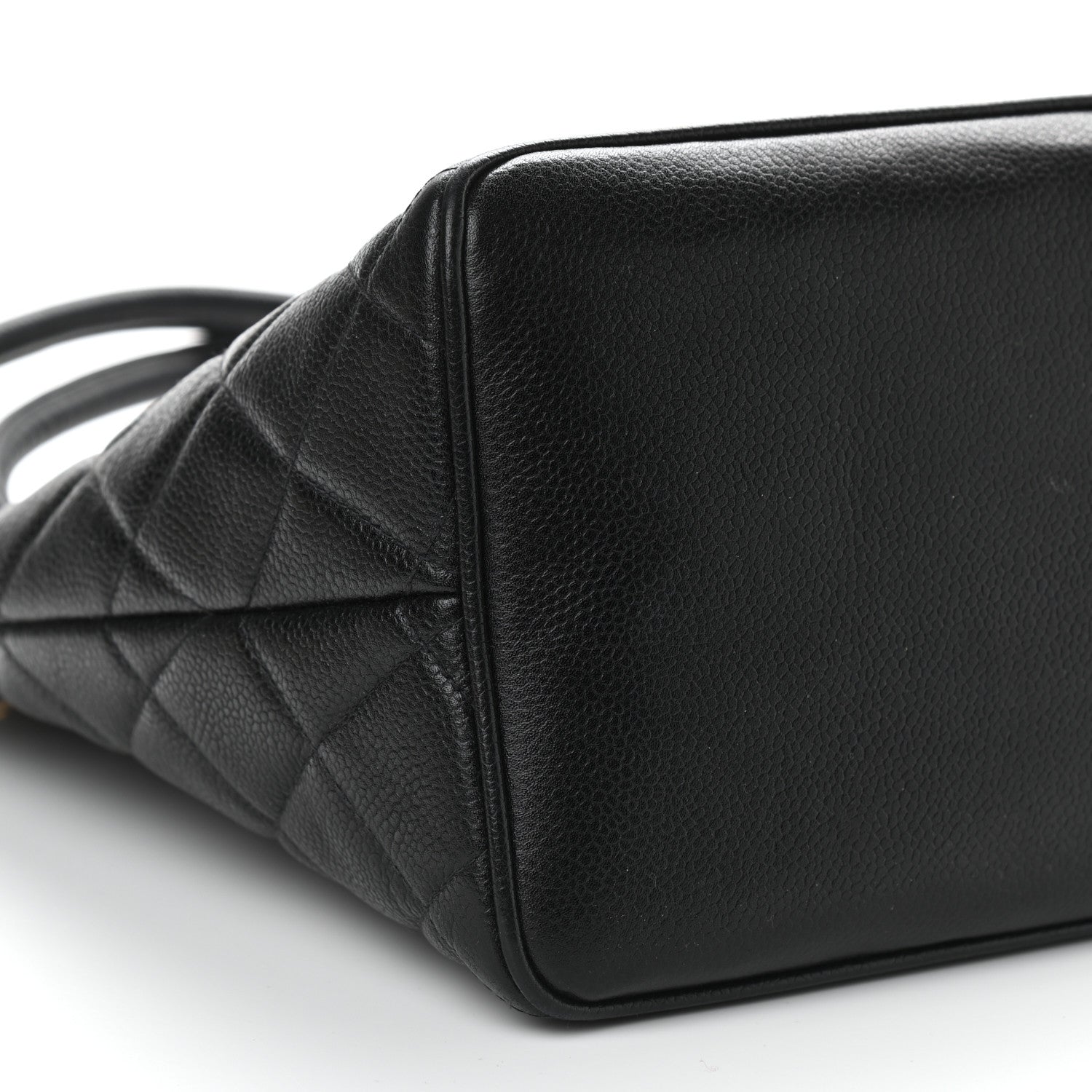 Chanel Caviar Quilted Medallion Tote Black 9 of 11