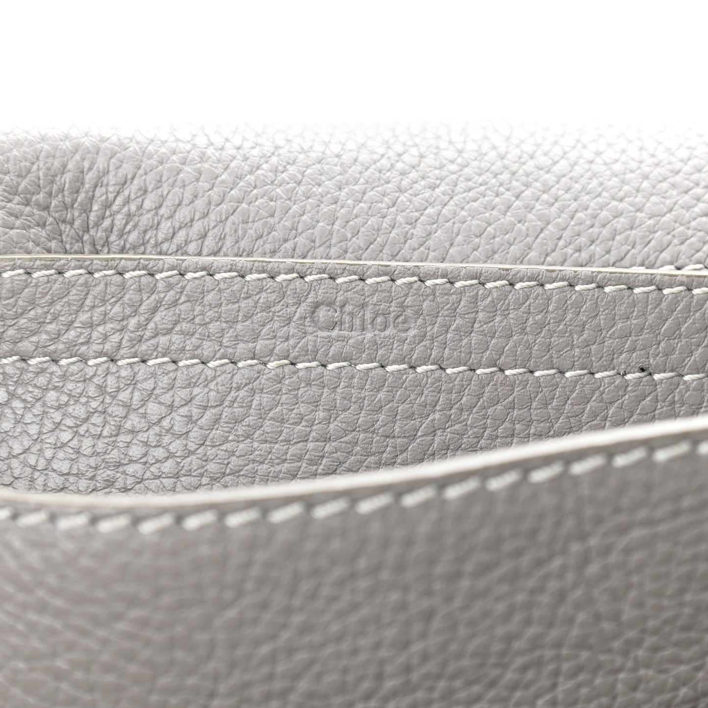Calfskin Medium Marcie Round Crossbody Bag Cashmere Grey