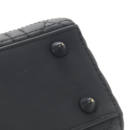 Christian Dior Ultra Matte Calfskin Cannage Small My ABCDior Lady Dior Black 11 of 16