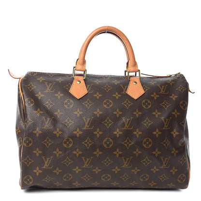 Louis Vuitton Monogram Speedy 35 1 of 13