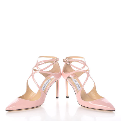Jimmy Choo Patent Lancer 85 Pumps 41 Rosewater 6 of 8