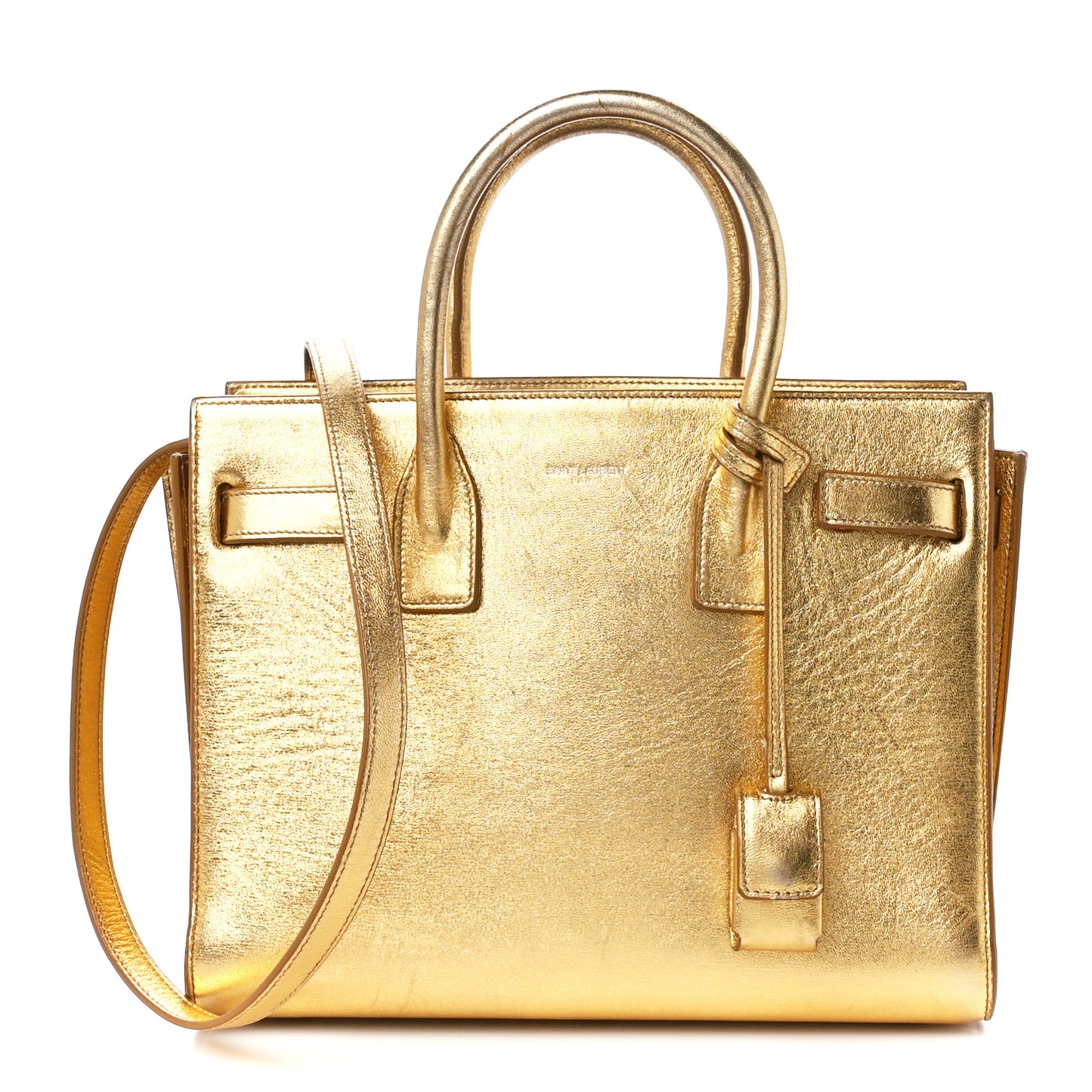 Metallic Calfskin Baby Sac De Jour Ciad