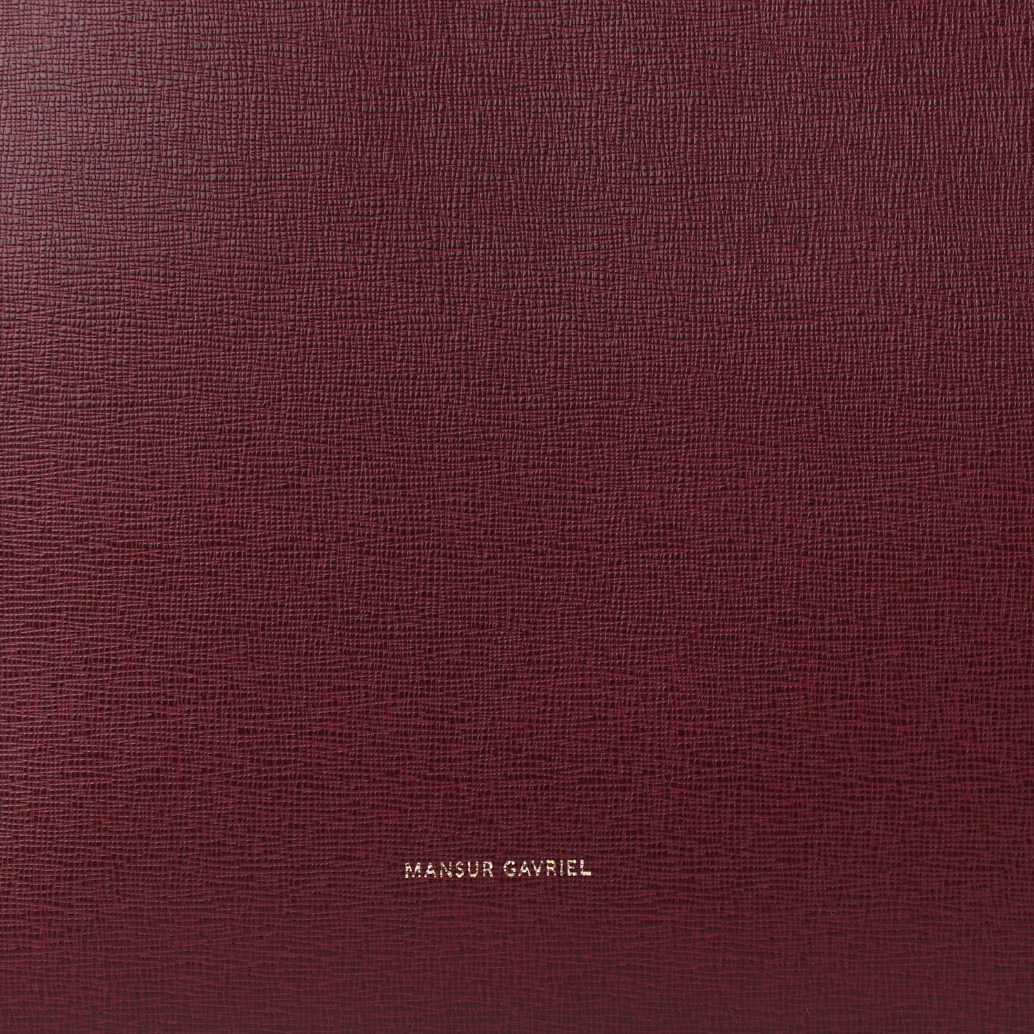 Mansur Gavriel Saffiano Small Shopping Tote Claret 7 of 9